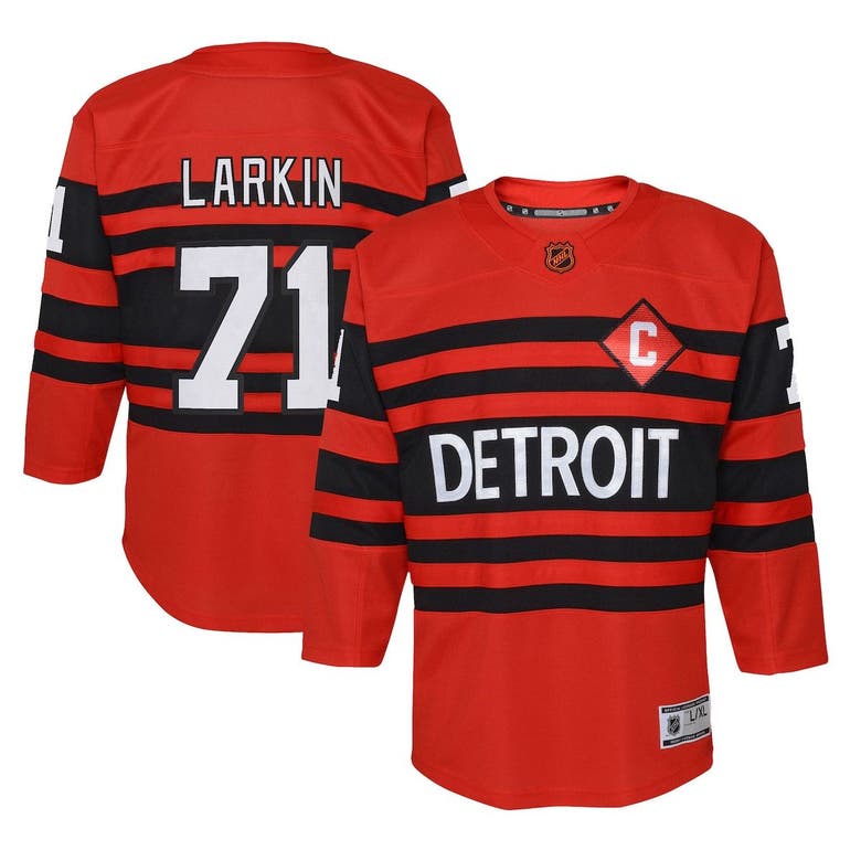 Outerstuff Youth Dylan Larkin Red Detroit Red Wings Home Premier Player Jersey