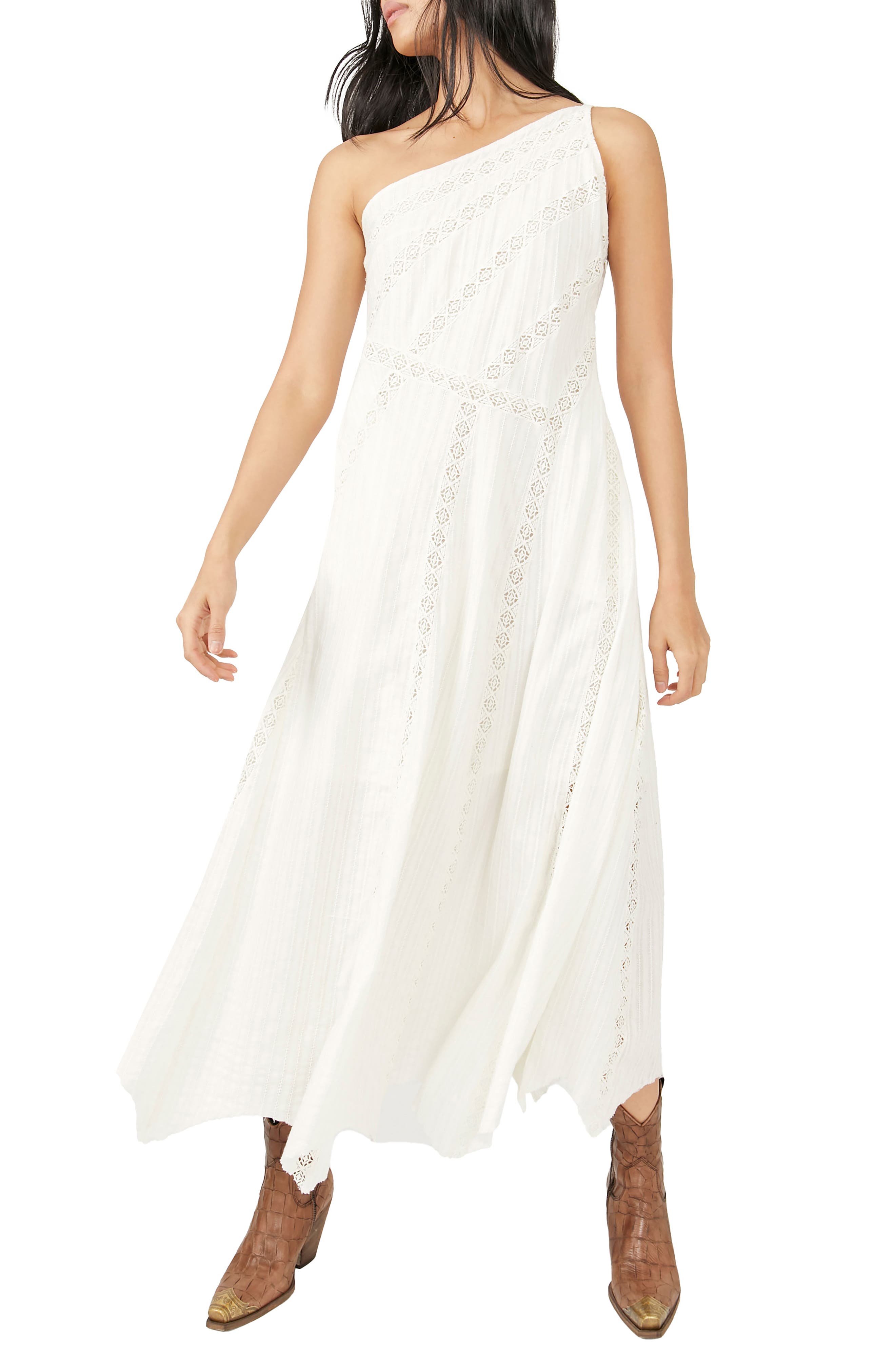 Free People Bella Embroidered Cotton 