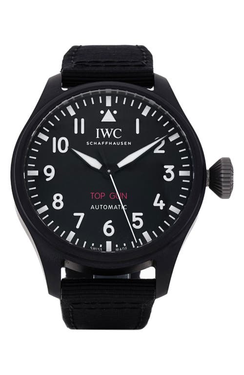 IWC Preowned 2022 Big Pilot's Fabric Strap Watch