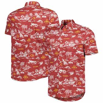 Houston Astros Reyn Spooner Vintage Short Sleeve Button-Up Shirt -  Navy/Orange