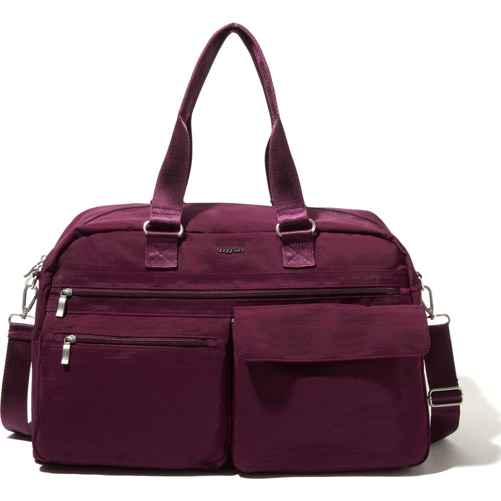 Baggallini Modern Everywhere Travel Duffel Bag In Mulberry
