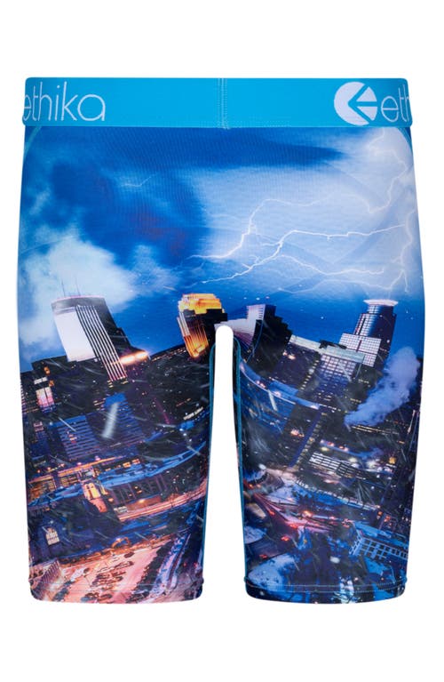 Shop Ethika Kids' Perfect Storm Briefs In Blue