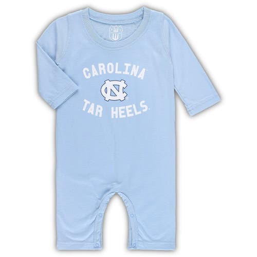 Infant Wes & Willy Carolina Blue North Carolina Tar Heels Core Long Sleeve Jumper in Light Blue