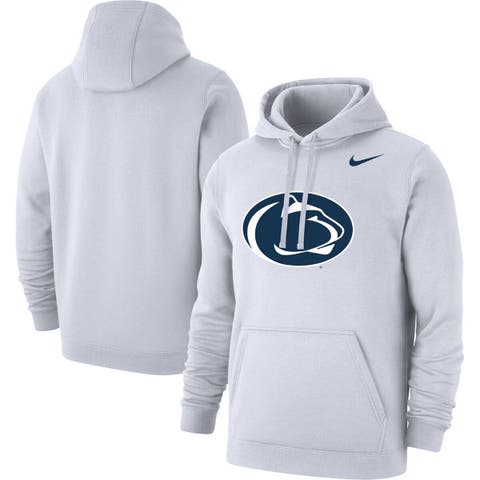 Men's Nike White Penn State Nittany Lions Logo Club Pullover Hoodie