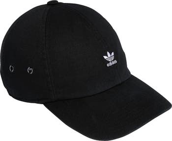 Adidas faux suede relaxed strapback hat best sale