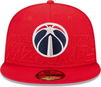Washington Wizards Adidas Red Relaxed Adjustable Strapback Baseball Hat Cap
