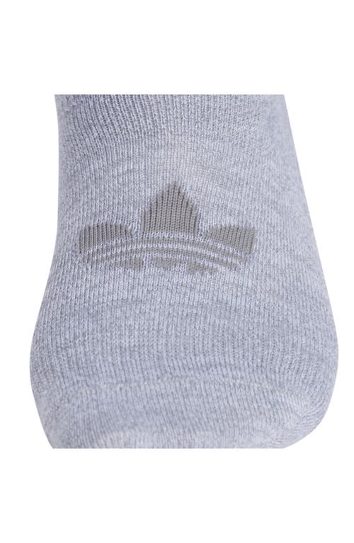 Shop Adidas Originals Adidas Gender Inclusive Superlite Assorted 6-pack Super No-show Socks In Black/white/grey