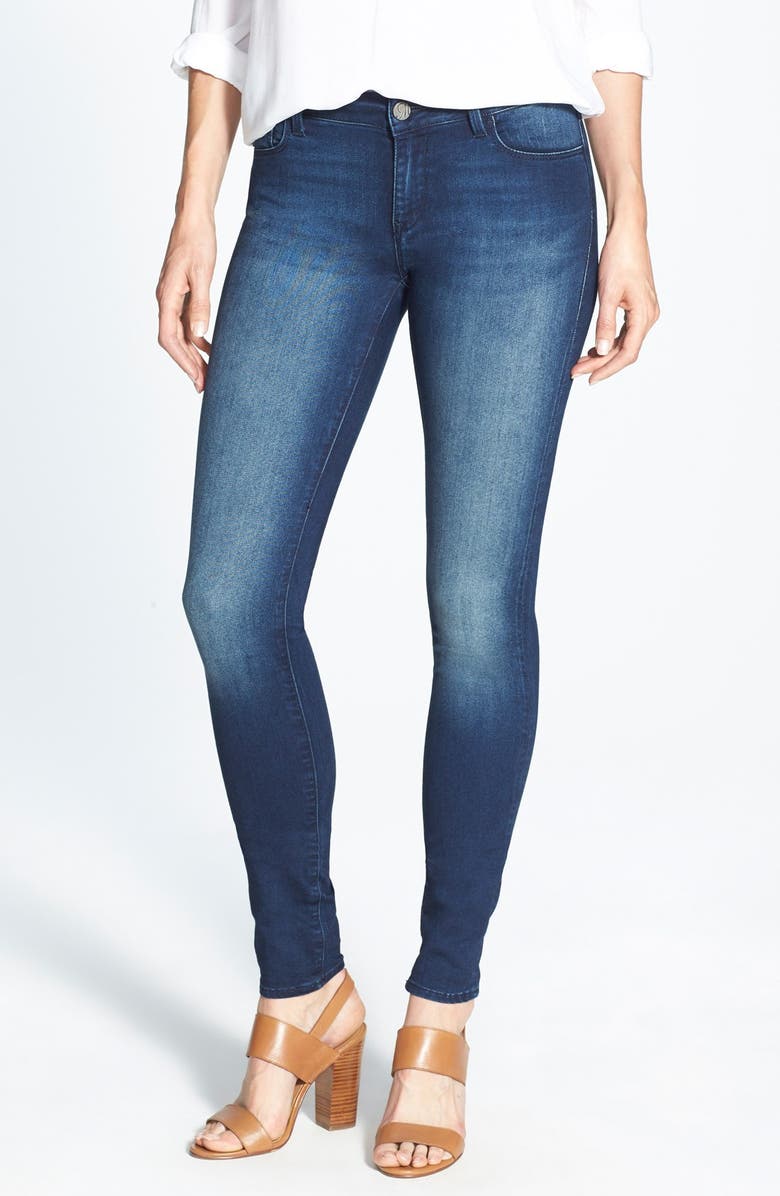 Mavi Jeans 'Adriana' Stretch Super Skinny Jeans (Deep) | Nordstrom