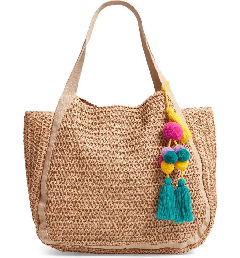BP. Slouchy Straw Tote | Nordstrom
