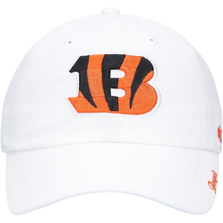 47 ' White Cincinnati Bengals Team Miata Clean Up Adjustable Hat