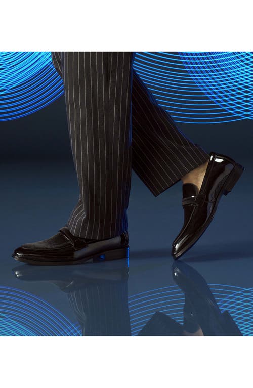 Stacy Adams Men's Spratley Moc Toe Saddle Slip On Loafer In Black