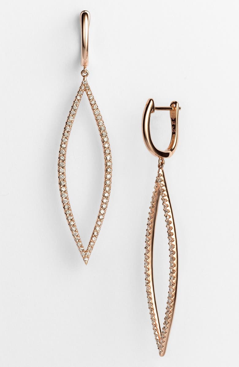 Whitney Stern Diamond Marquise Drop Earrings | Nordstrom