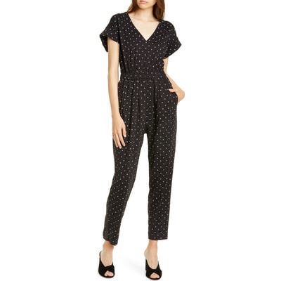 La Vie Rebecca Taylor Romy Tie Back Jumpsuit, Blue