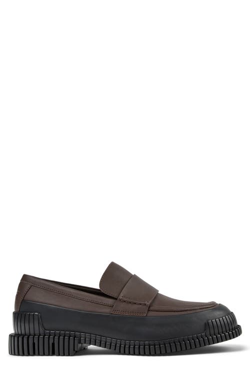 Shop Camper Pix Loafer In Black And Brown