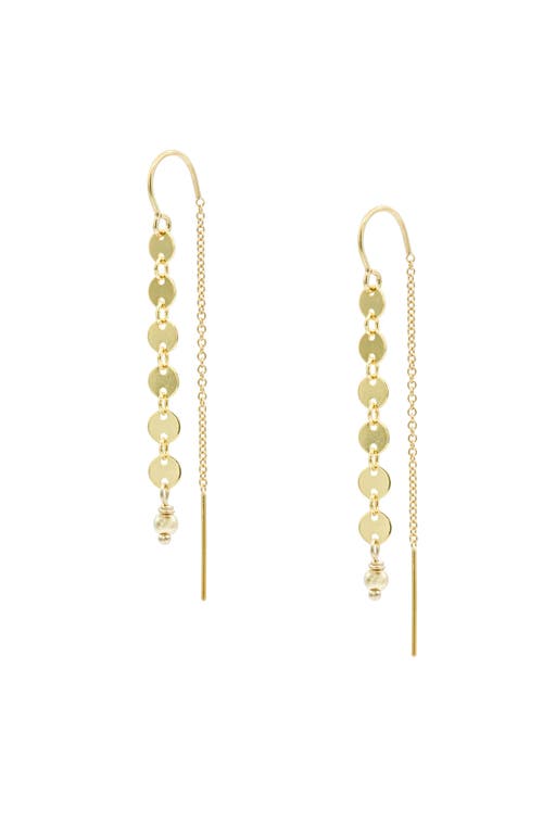 Albisia Rouje Threaders In 14k Gold Filled