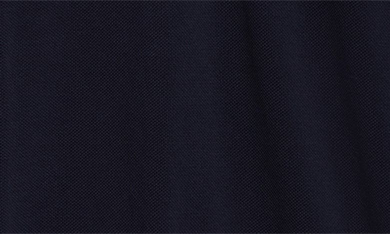 Shop Thom Sweeney Cotton Air Crepe Polo In Navy