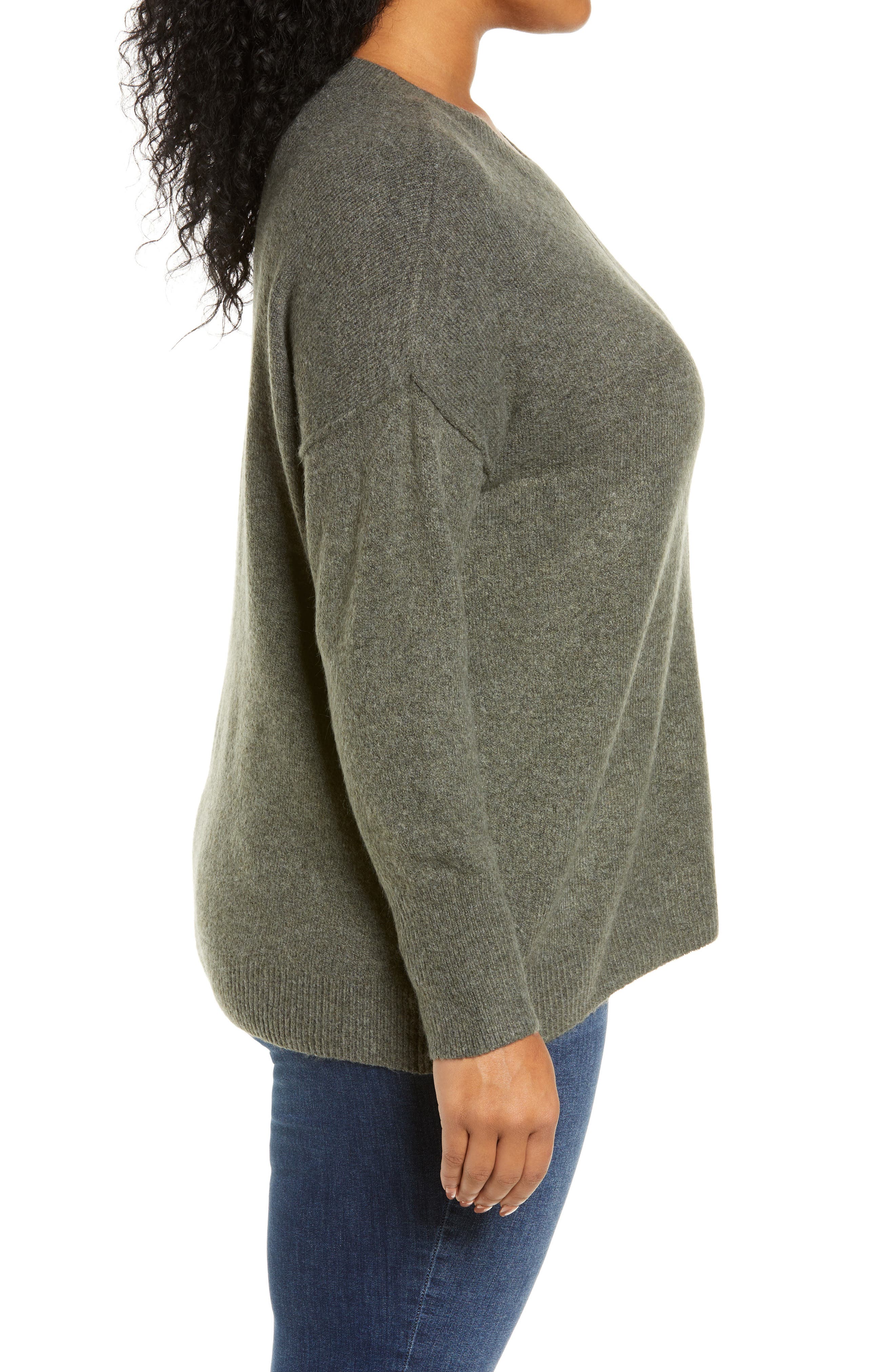 Vince Camuto Center Seam Crewneck 