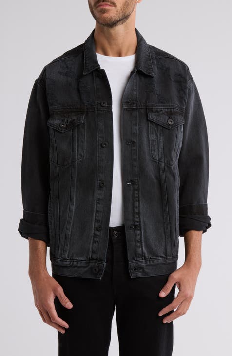 Black jean jacket nordstrom best sale