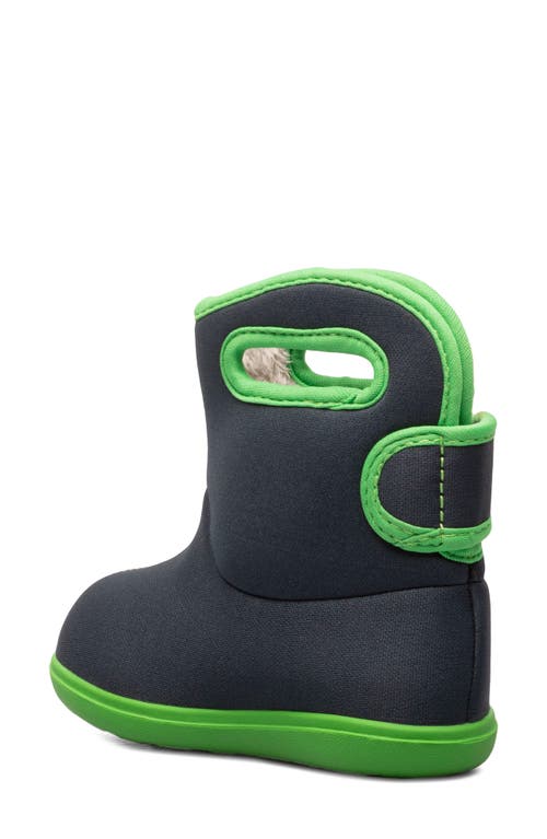 Shop Bogs Baby  Ii Solid Insulated Waterproof Boot In Navy/green