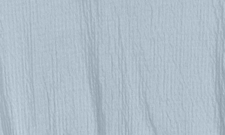 Maniere Gauze Bodysuit In Sky Blue