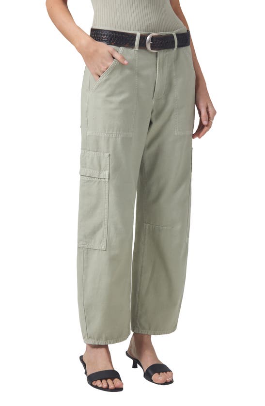 Citizens Of Humanity Marcelle Cotton Low Slung Cargo Pants In Palmdale