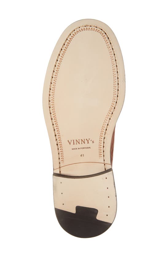 Shop Vinny's Yardee Penny Loafer In Brown