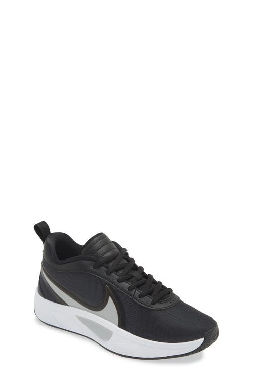 Shop Nike Kids' Giannis Freak Basketball Shoe In Black/silver/white