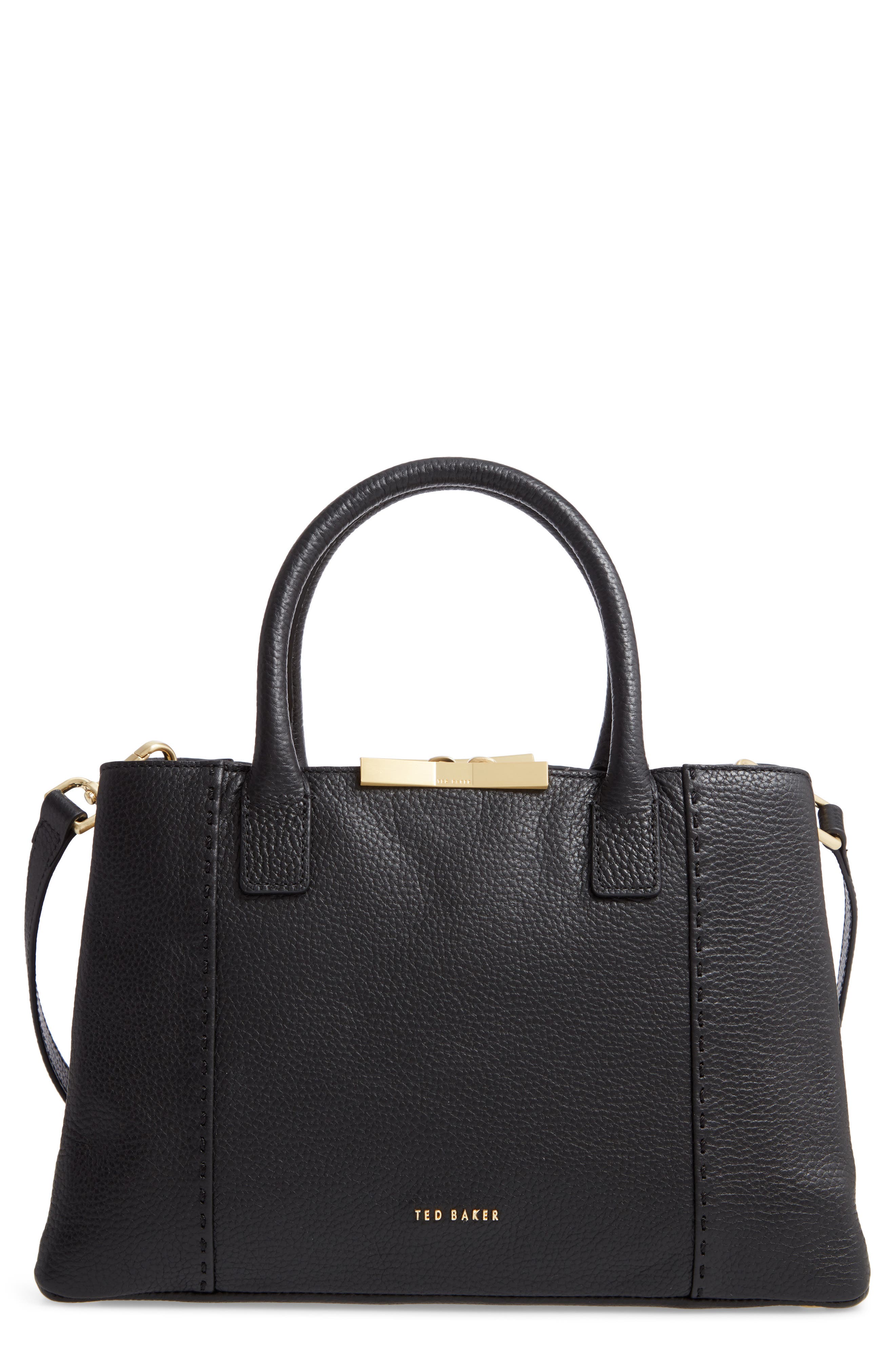 ted baker soft grain leather shoulder bag