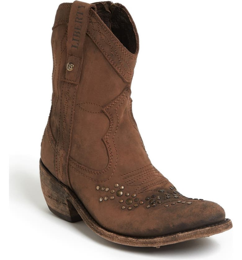 Liberty Black Studded Western Boot | Nordstrom