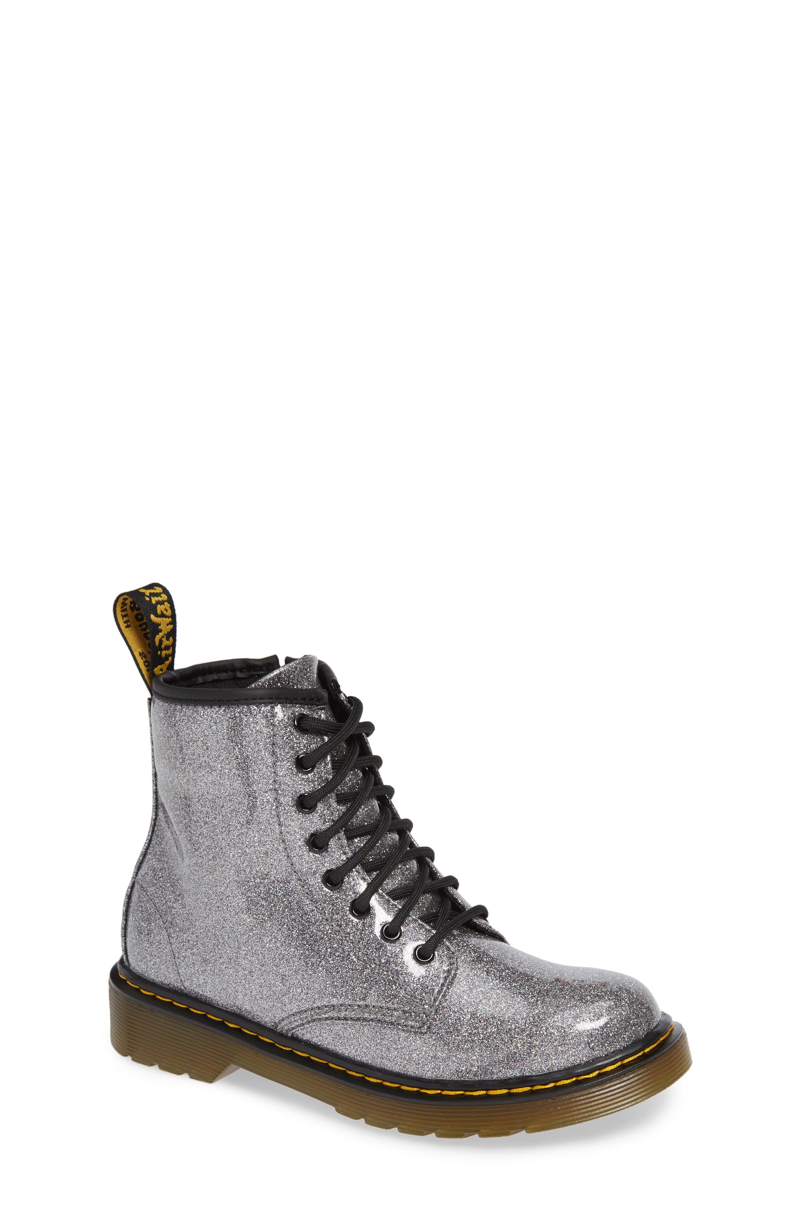 dr martens junior glitter