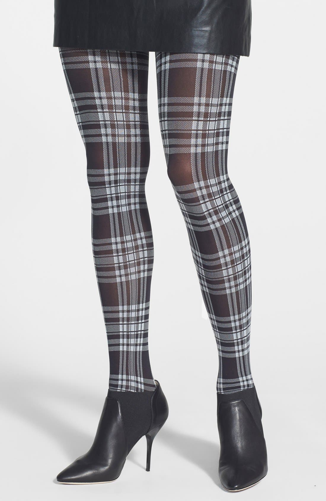 Hue 'Schoolgirl' Plaid Tights Nordstrom
