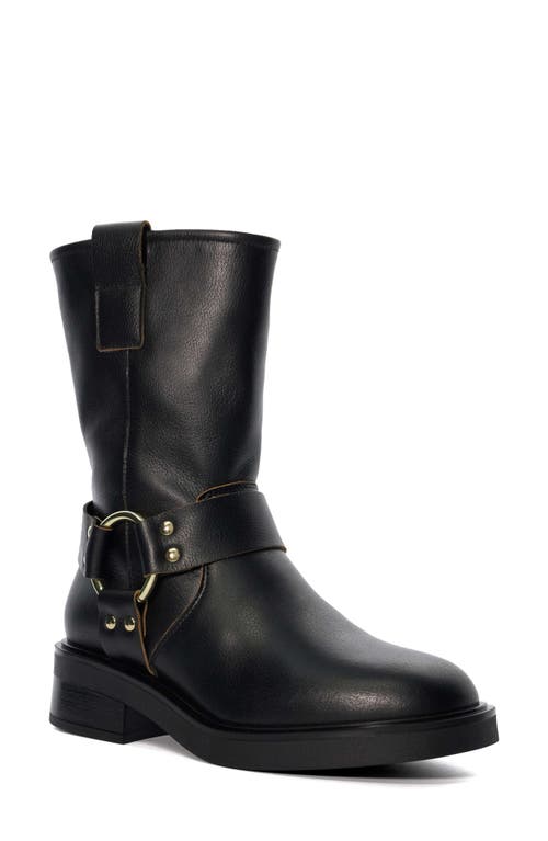 Dune London Pally Moto Bootie Black at Nordstrom,