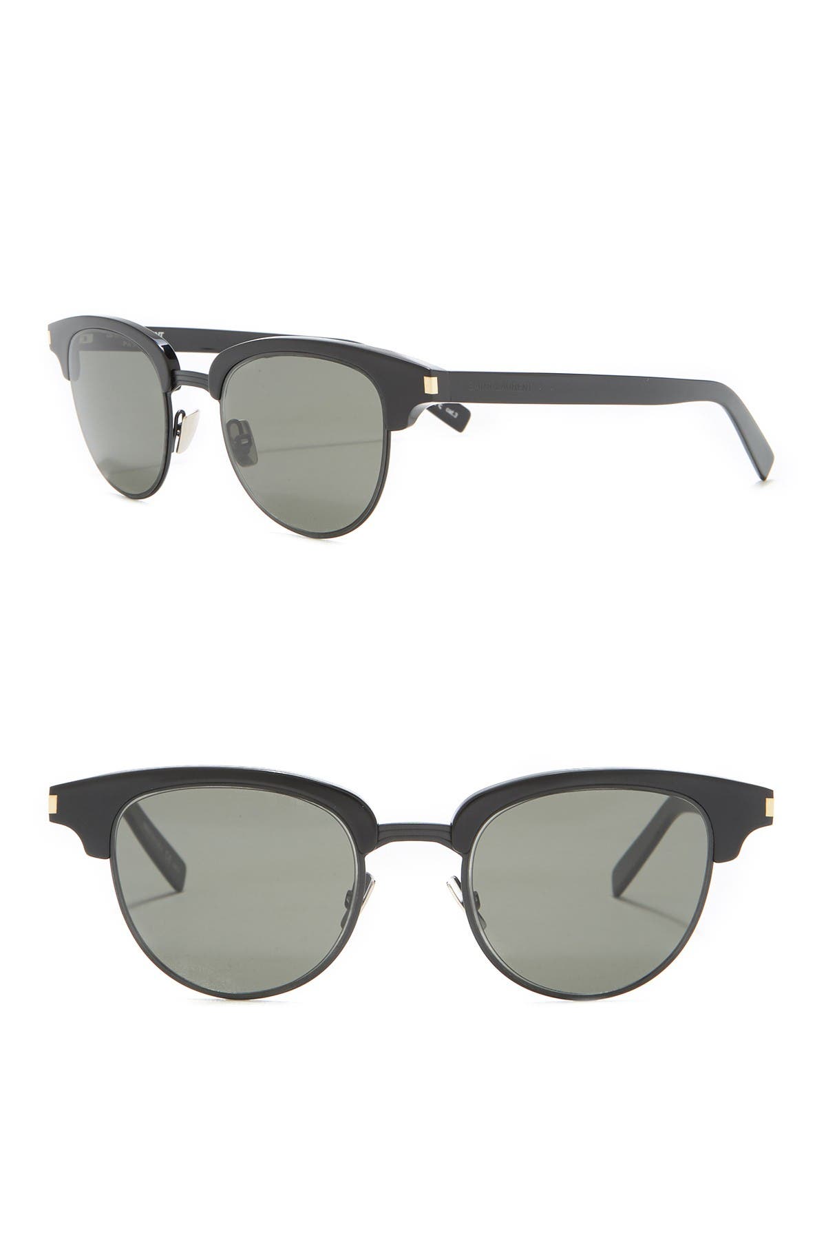 Browline 49mm Clubmaster Sunglasses 