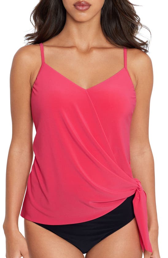 Magicsuit Alex Tankini Top In Coral Rose