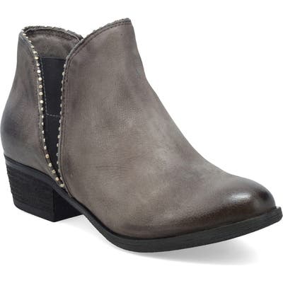 Miz Mooz Barrett Studded Western Bootie, Grey