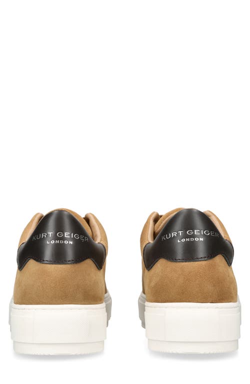 Shop Kurt Geiger London Laney Sneaker In Light/pastel Brown