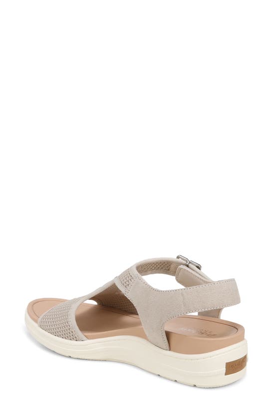 Shop Dr. Scholl's Time Off Sun Sandal In Off White