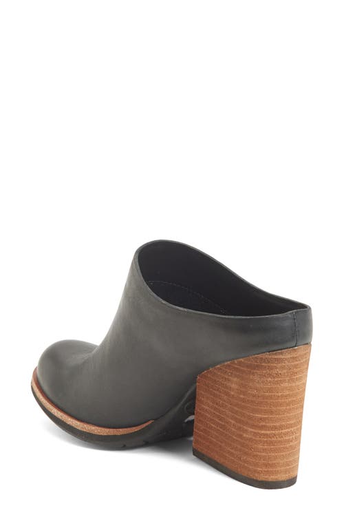 Kork-ease ® Challis Mule In Black Leather