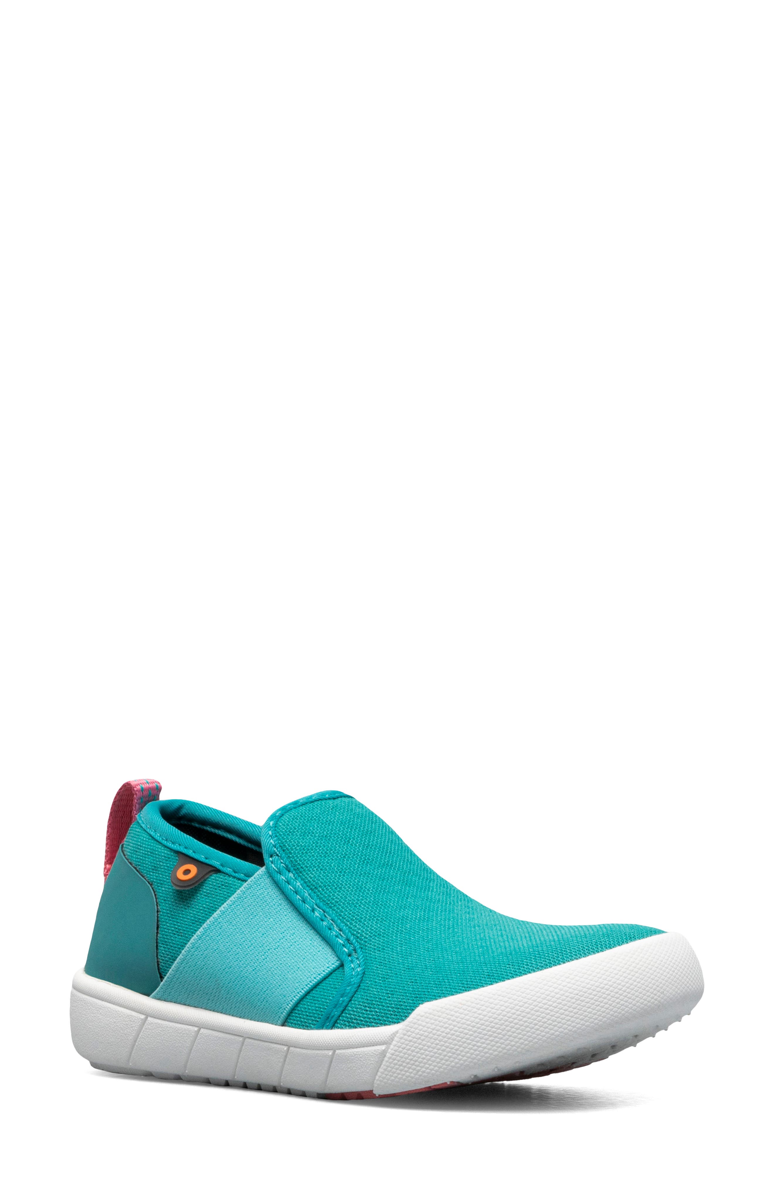 turquoise slip on shoes