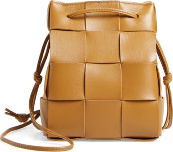 Bottega Veneta Mini Cassette Leather Shoulder Bag