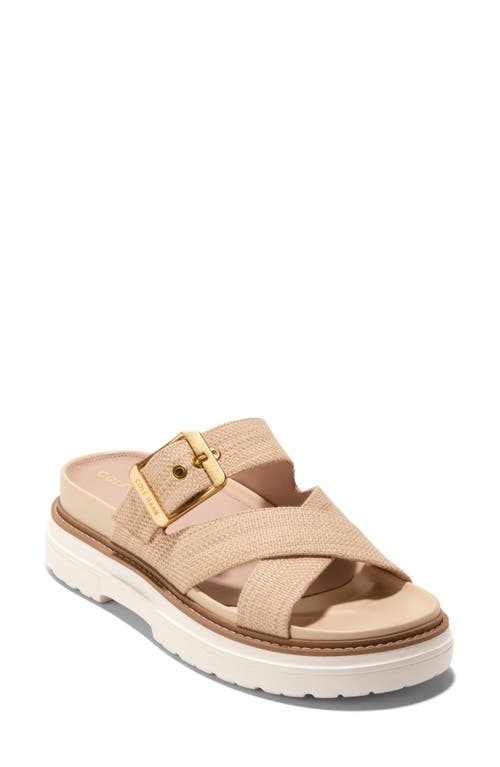 Cole Haan Fraya Slide Sandal Natural Raffia at Nordstrom,