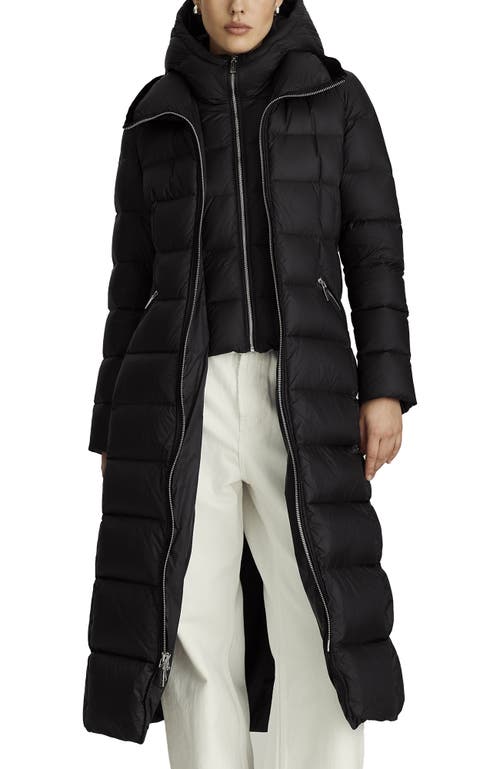 Dawn Levy Greta Puffer Coat In Black