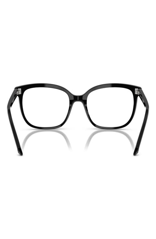 Swarovski 54mm Butterfly Optical Glasses In Black