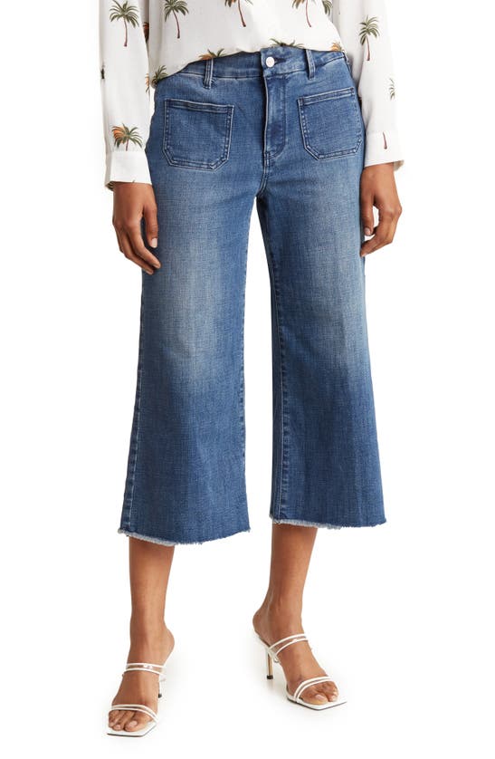 Nydj Patchie Major Wide Leg Capri In Caliente