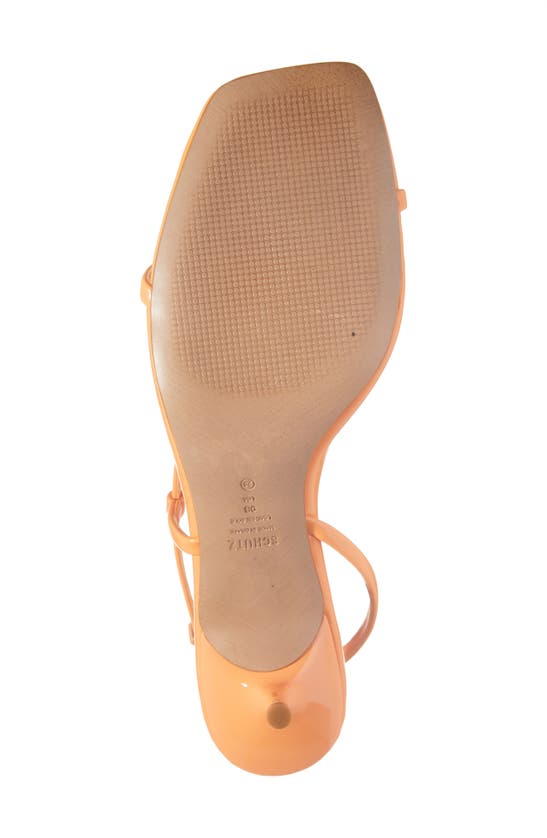 Shop Schutz Heloise Slingback Sandal In Sunset Orange