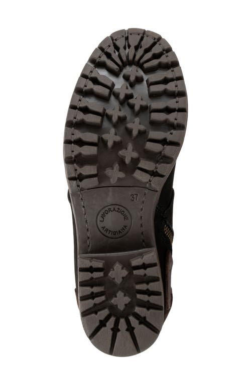 Bueno Fallon Bootie In Black Nubuck