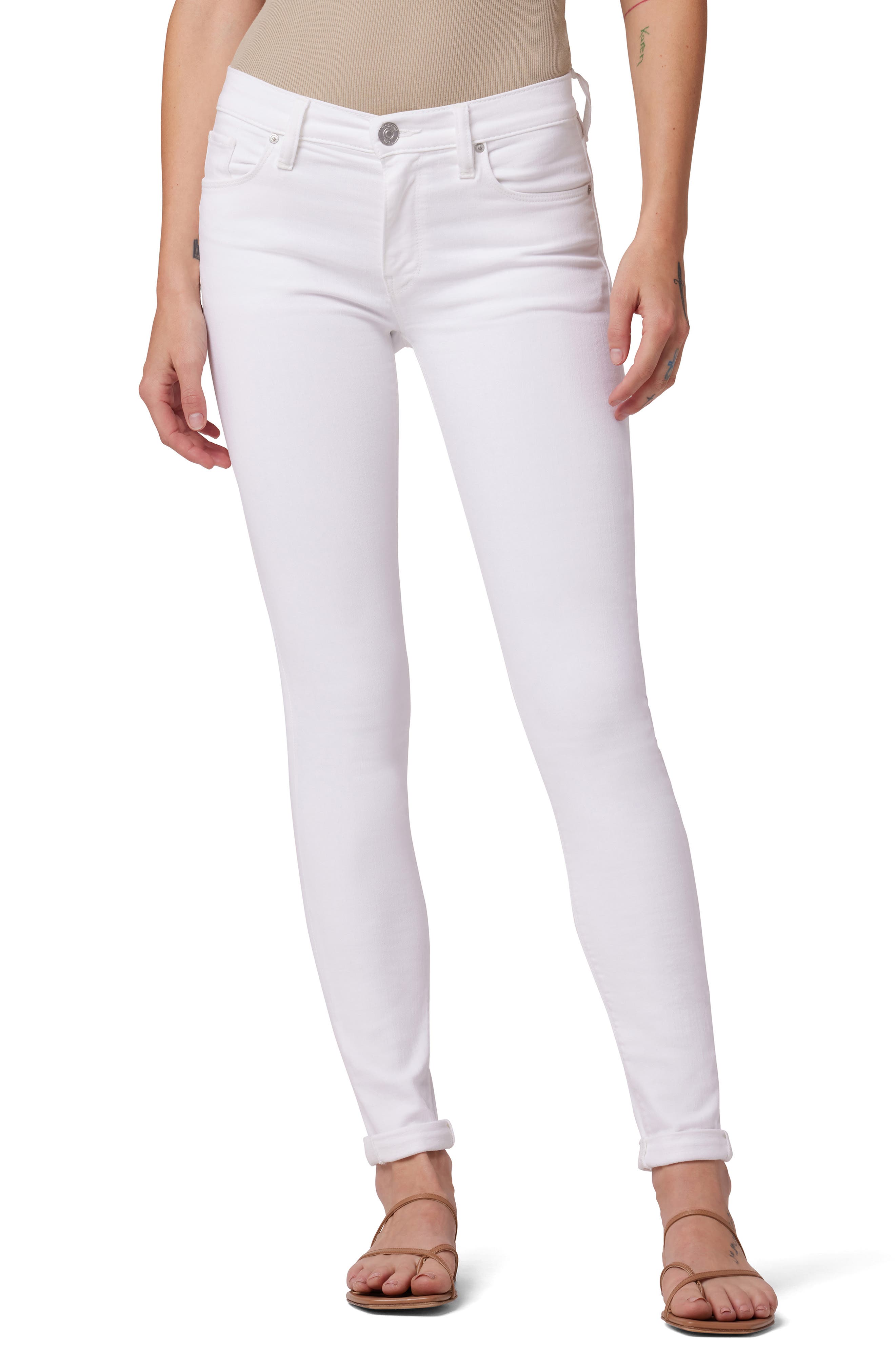 BNWT NEXT new Ladies white skinny jeans stretch mid rise 10/16/18/22 R & L 
