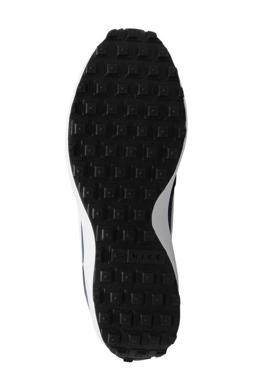 Nike Men's Waffle Nav Shoes In Midnight Navy/white/obsidian