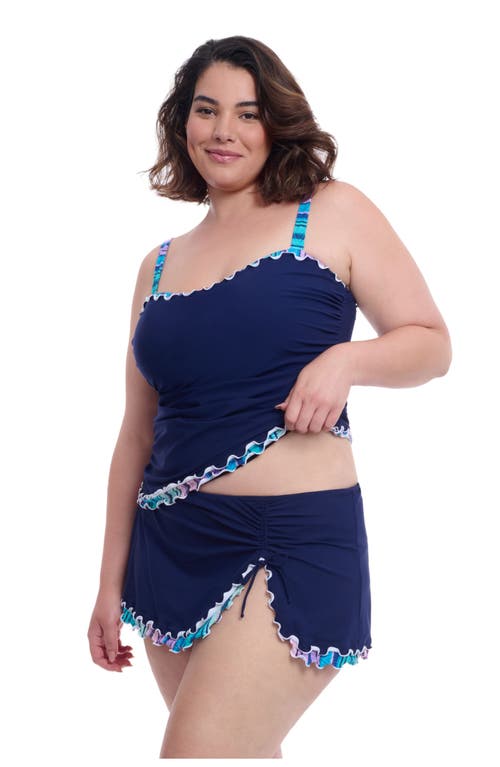 Profile By Gottex Tankini Swim Top In Navy