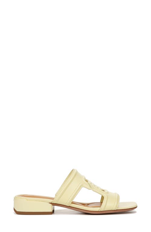 Sarto By Franco Sarto Marina Slide Sandal In Yellow
